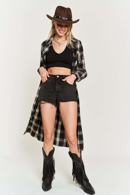 “Plaid Out” Dress