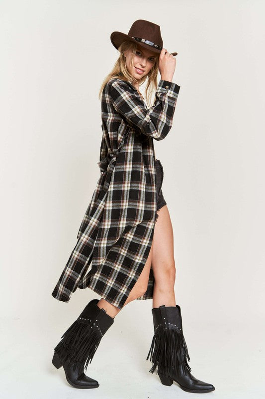 “Plaid Out” Dress