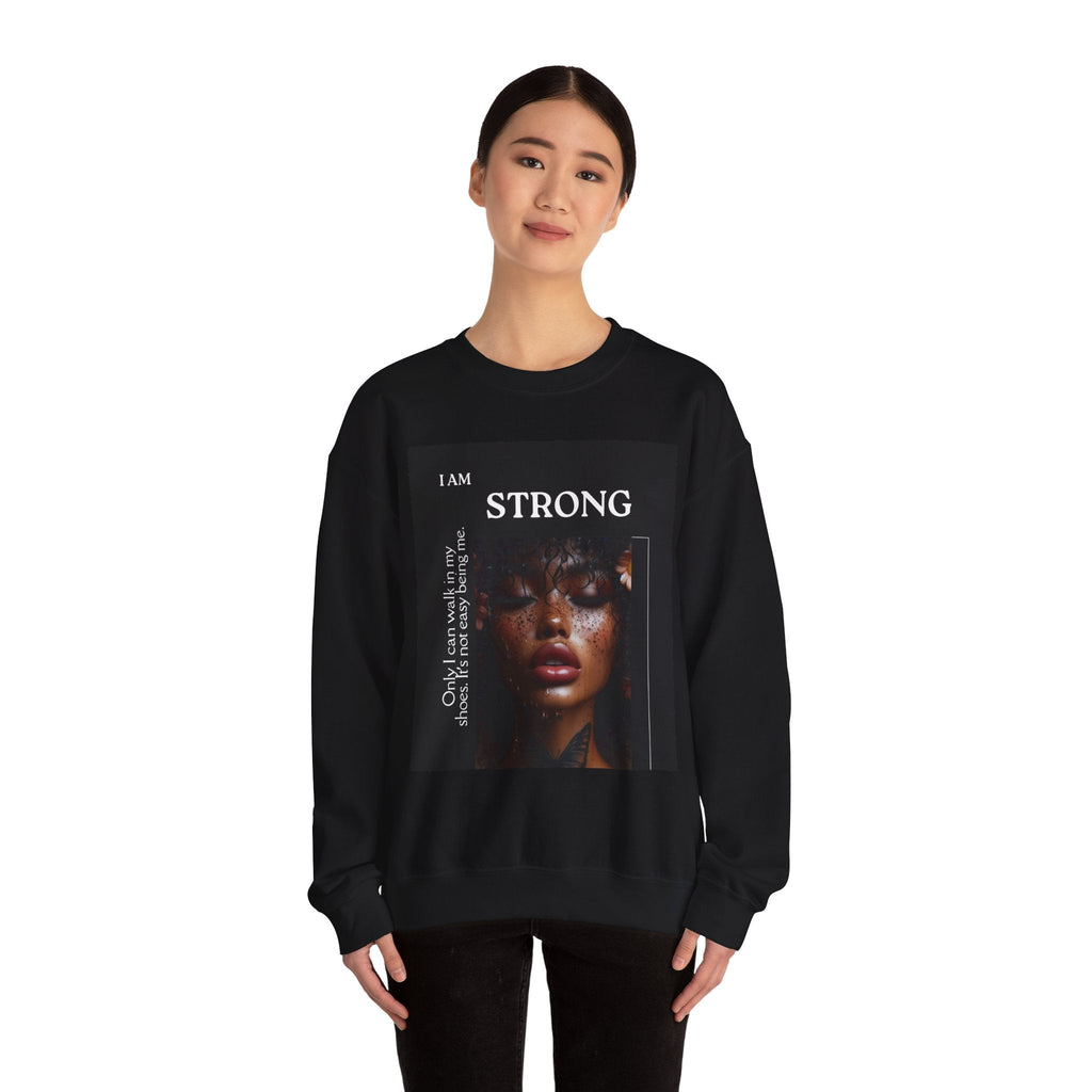 “I Am STRONG” Heavy Blend™ Crewneck