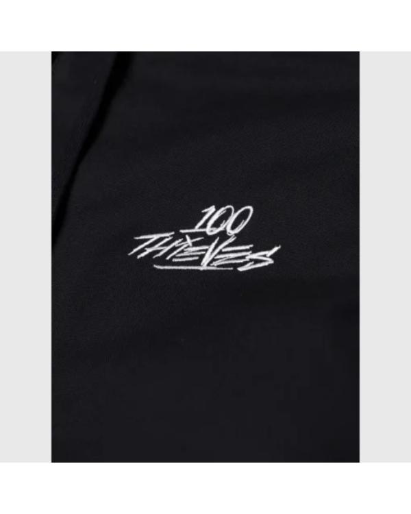 100 Thieves Black Hooded Jacket