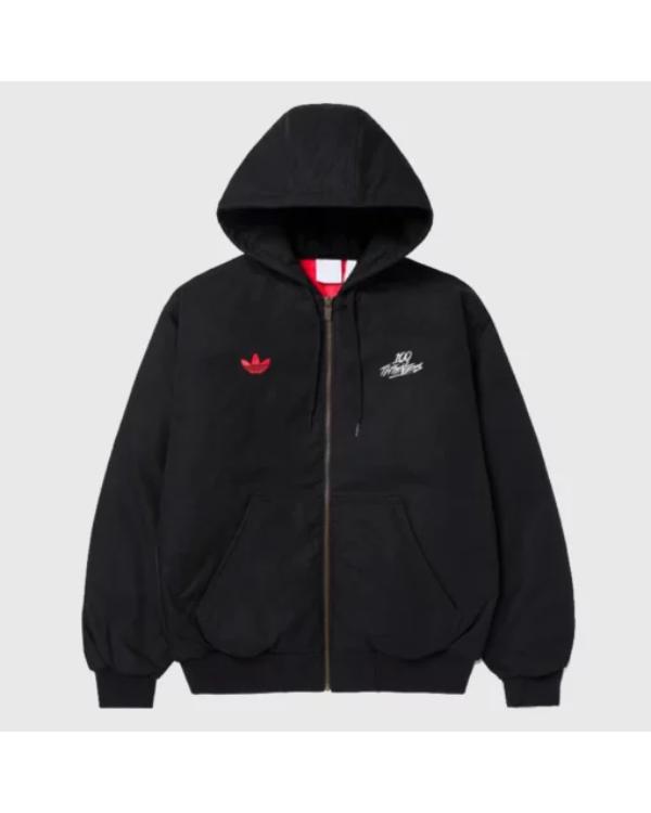 100 Thieves Black Hooded Jacket