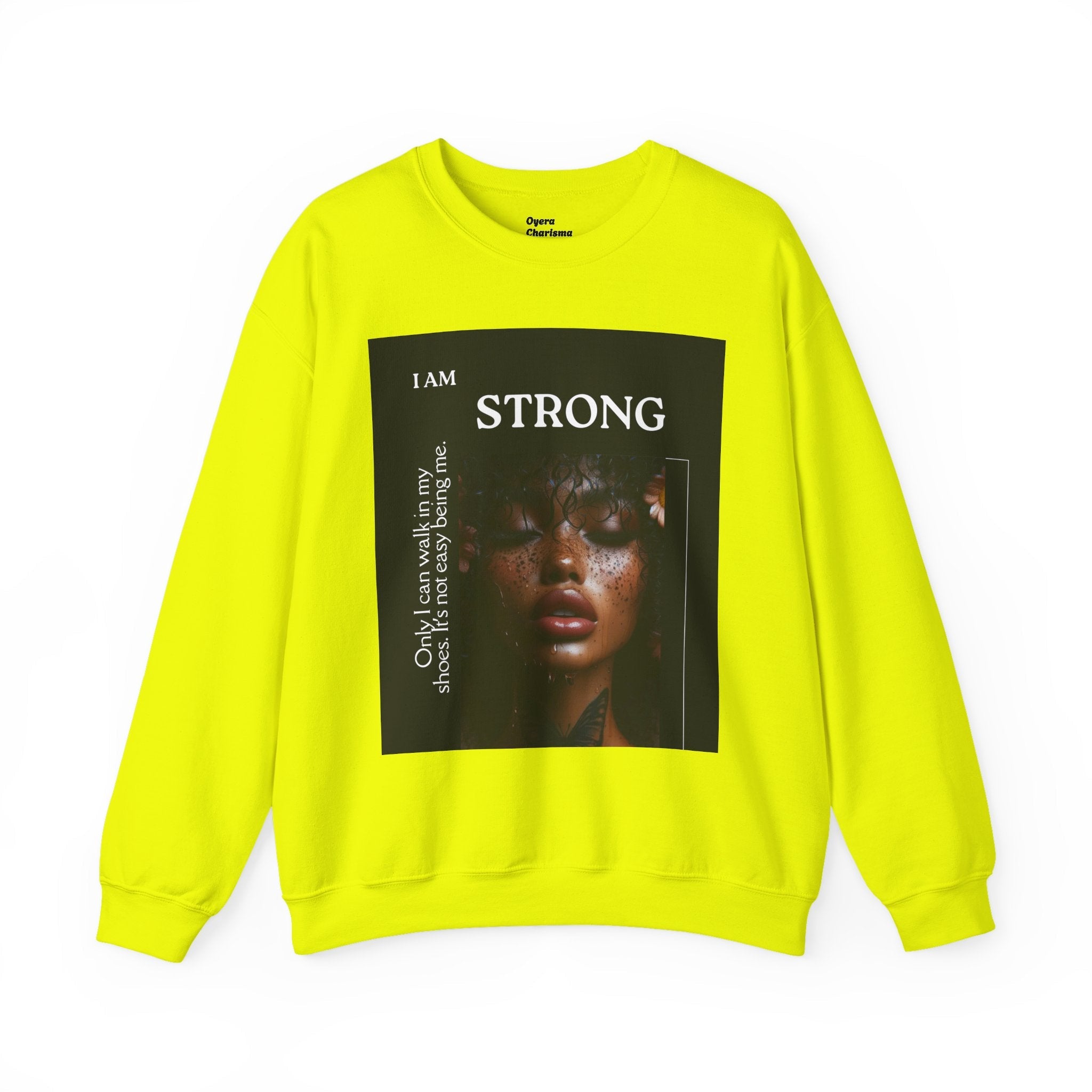 “I Am STRONG” Heavy Blend™ Crewneck