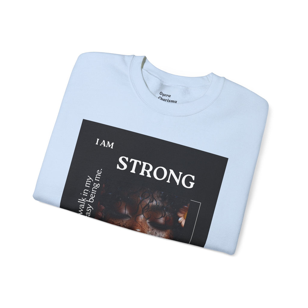 “I Am STRONG” Heavy Blend™ Crewneck