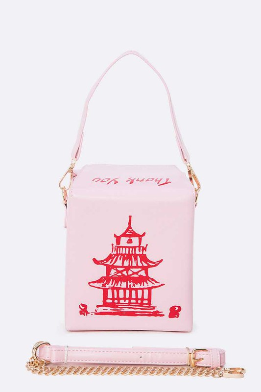 Chinese Take Out Box Fashion Clutch