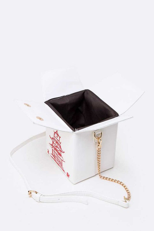 Chinese Take Out Box Fashion Clutch