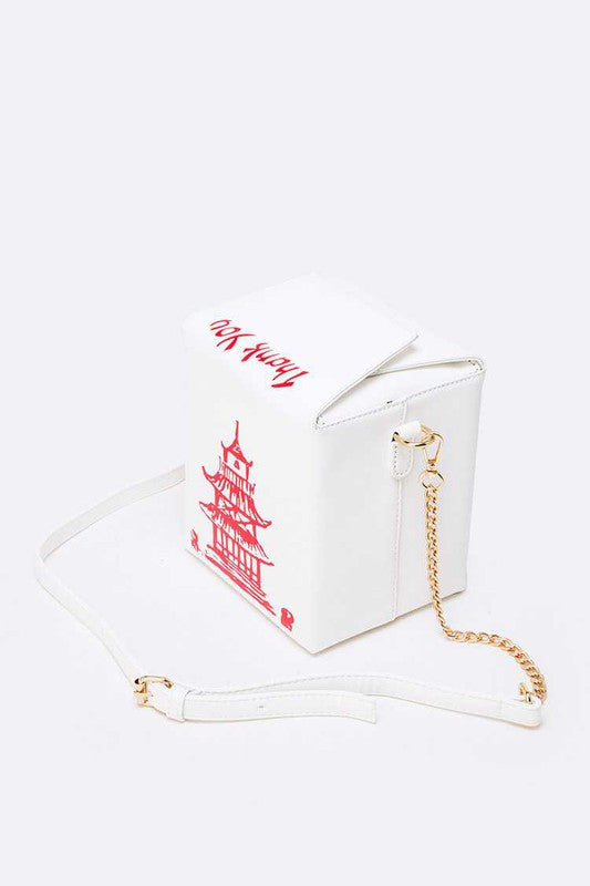 Chinese Take Out Box Fashion Clutch