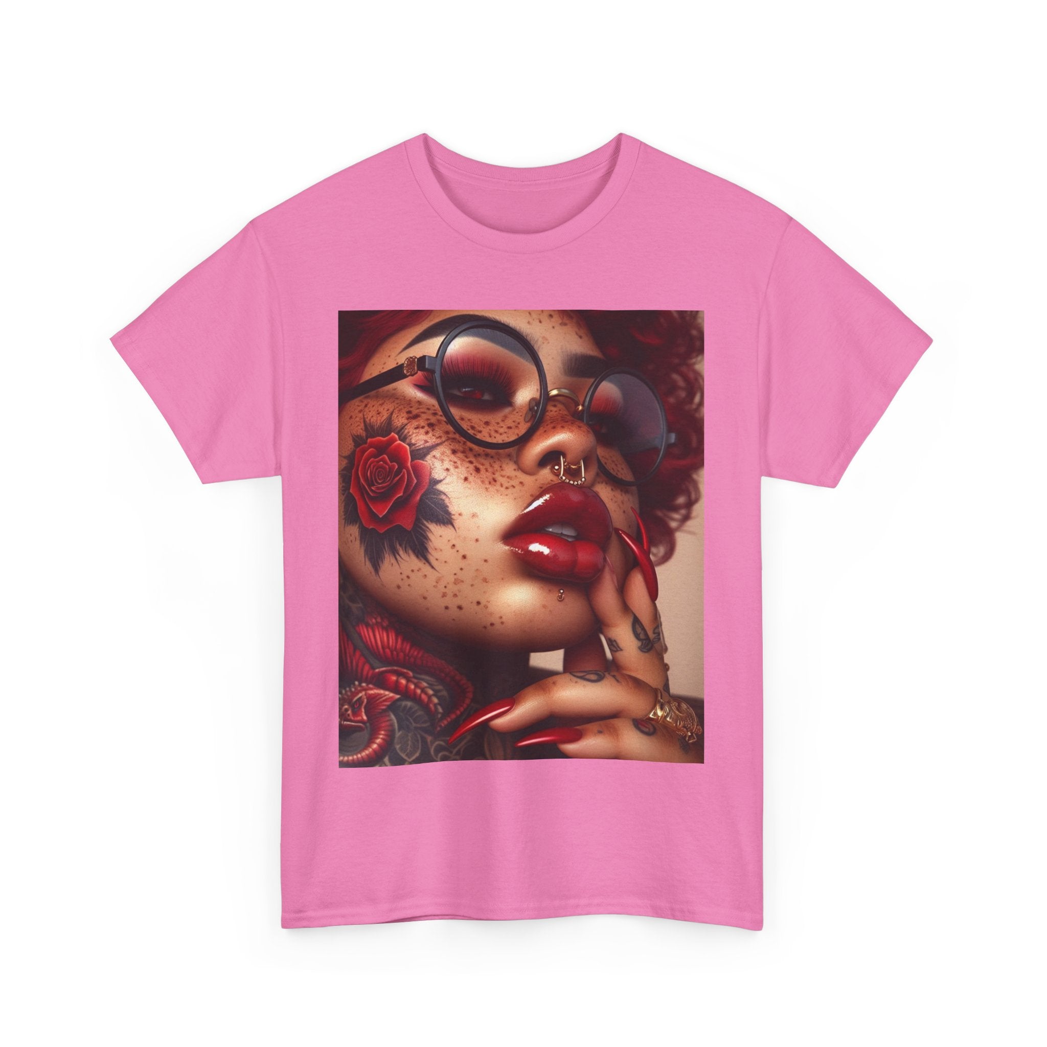 “Code Red” Cotton Graphic Tee