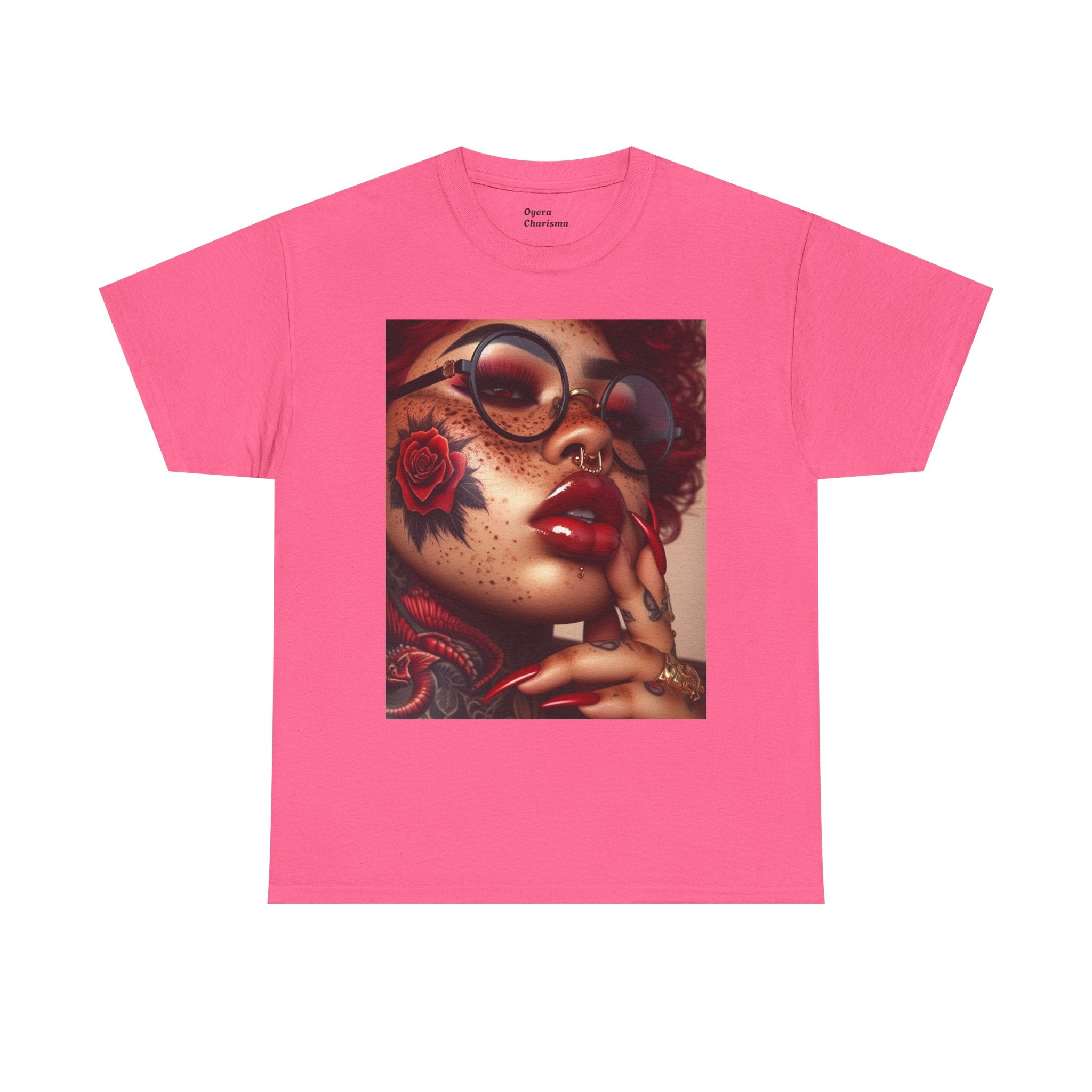 “Code Red” Cotton Graphic Tee