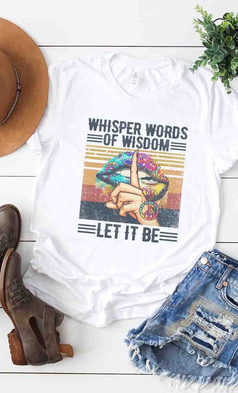 “Let It Be” Graphic Tee