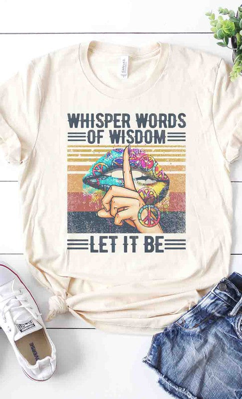 “Let It Be” Graphic Tee