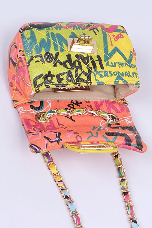 “Creative Grafitti” Mini Swing Bag