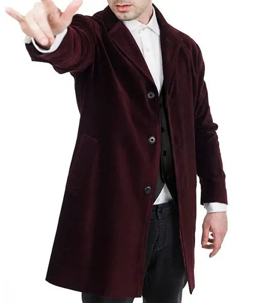 12th Doctor Who Maroon Coat