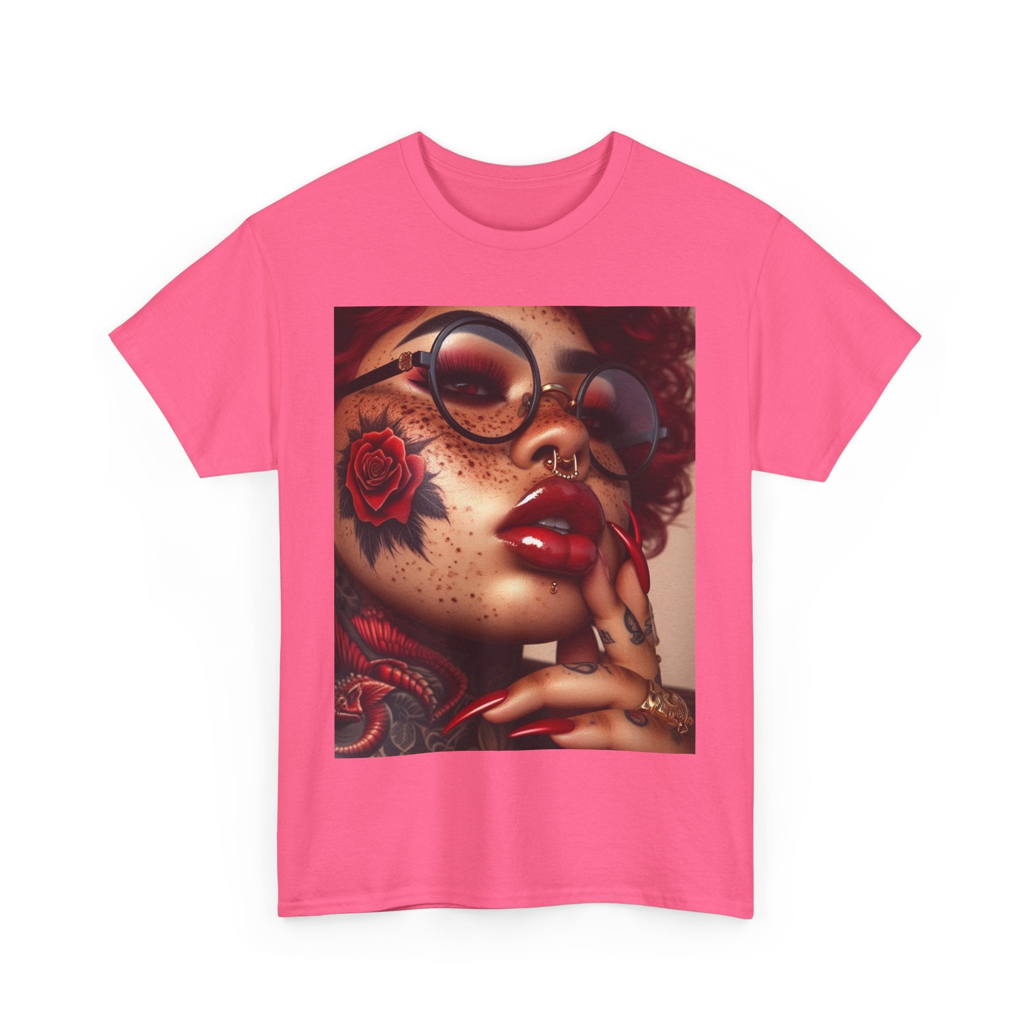 “Code Red” Cotton Graphic Tee