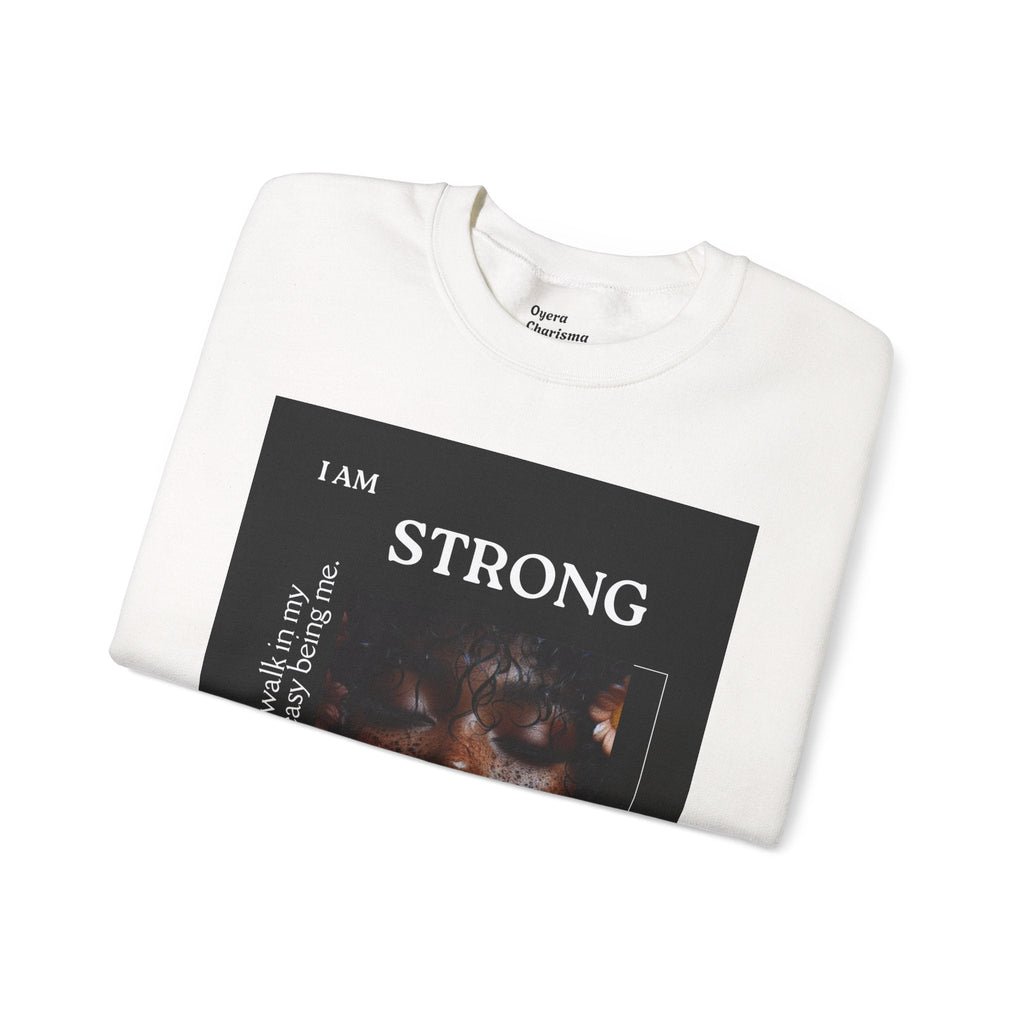 “I Am STRONG” Heavy Blend™ Crewneck