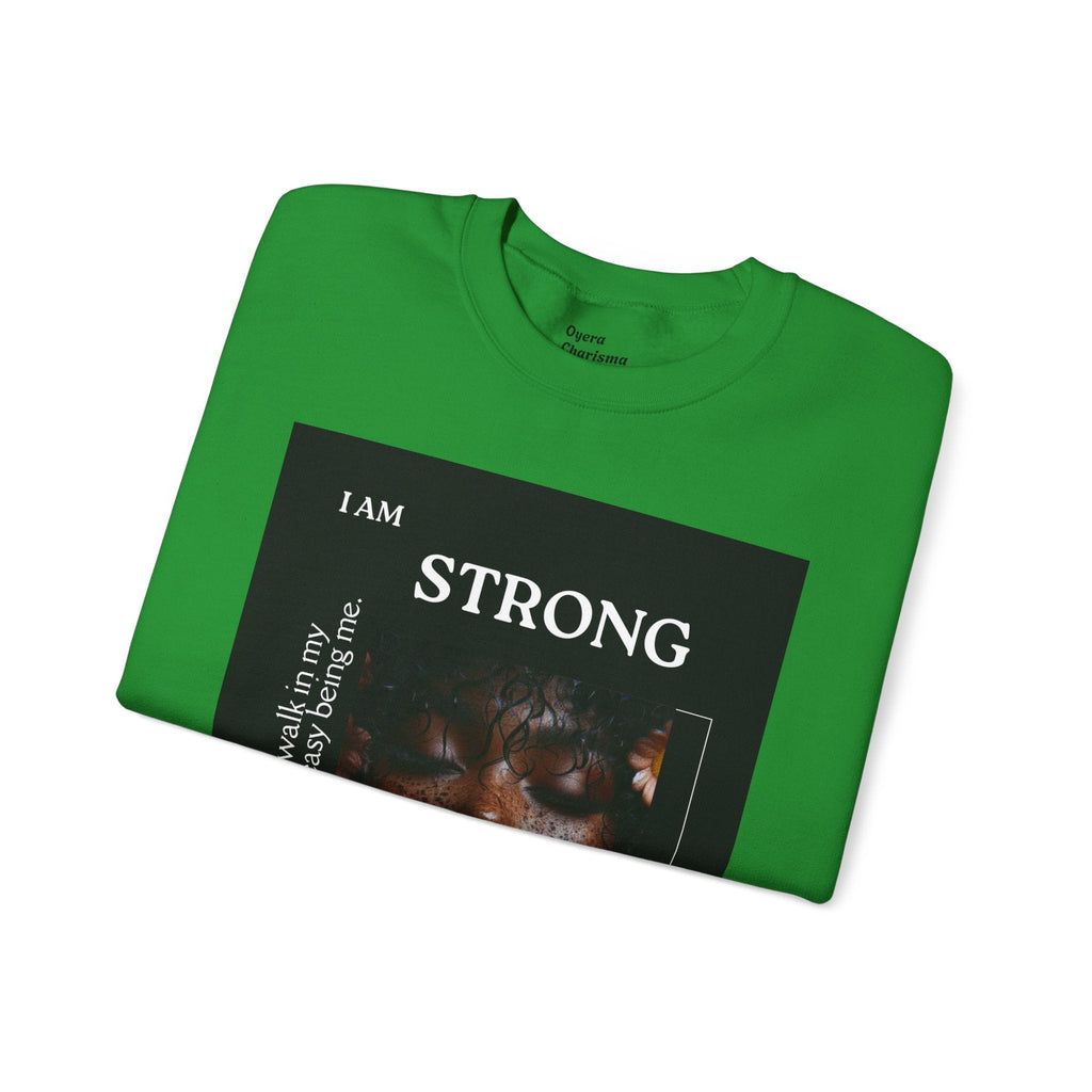 “I Am STRONG” Heavy Blend™ Crewneck