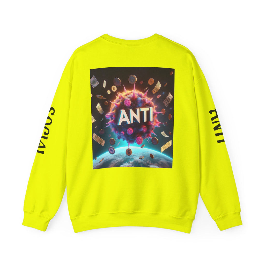 “Anti Social” Heavy Blend™ Crewneck Sweatshirt