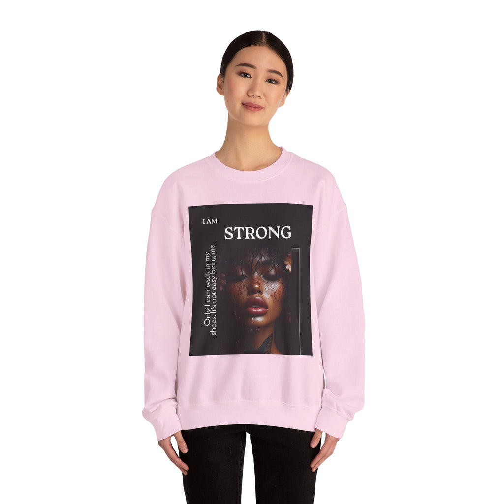 “I Am STRONG” Heavy Blend™ Crewneck