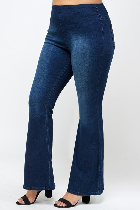 “Miss Mature” Flare Jeans