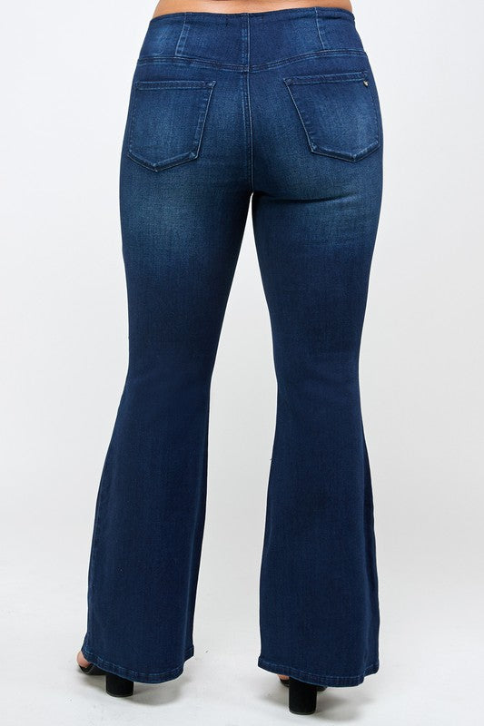“Miss Mature” Flare Jeans