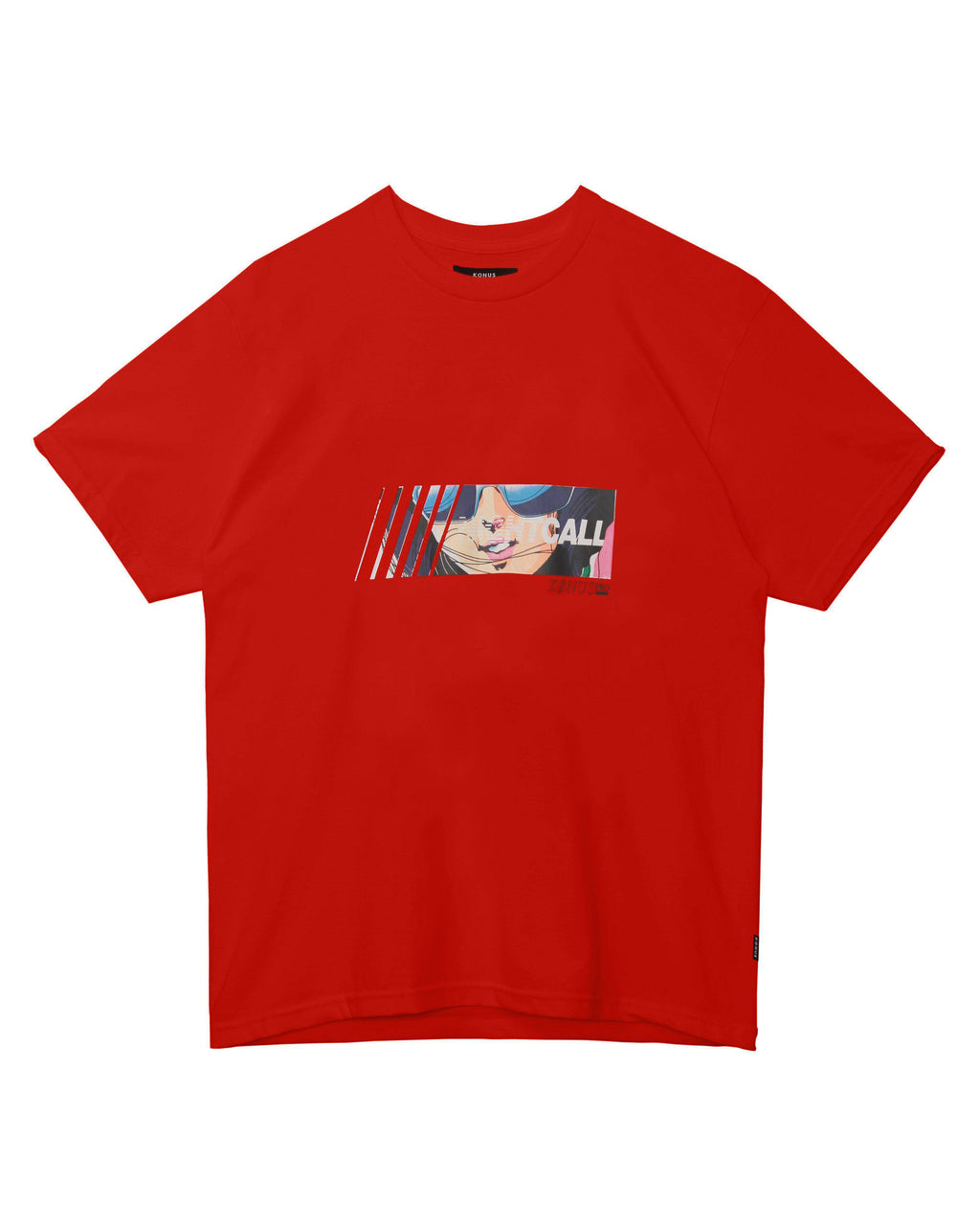 Anime Graphic Tee (Red)