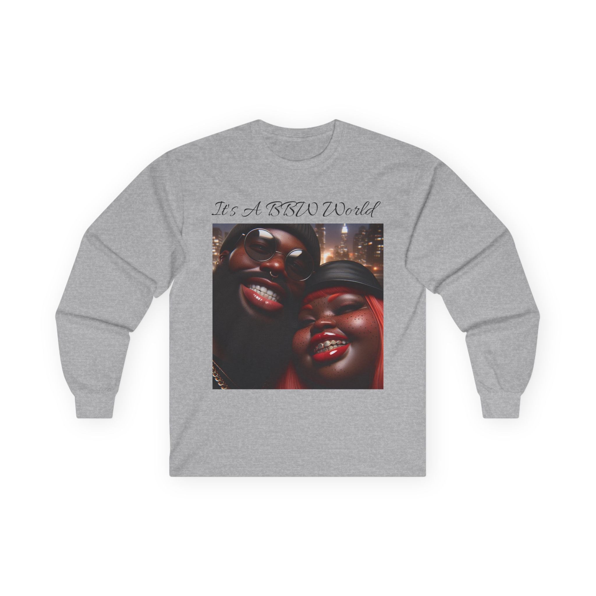“It’s A BBW World” Long Sleeve Tee