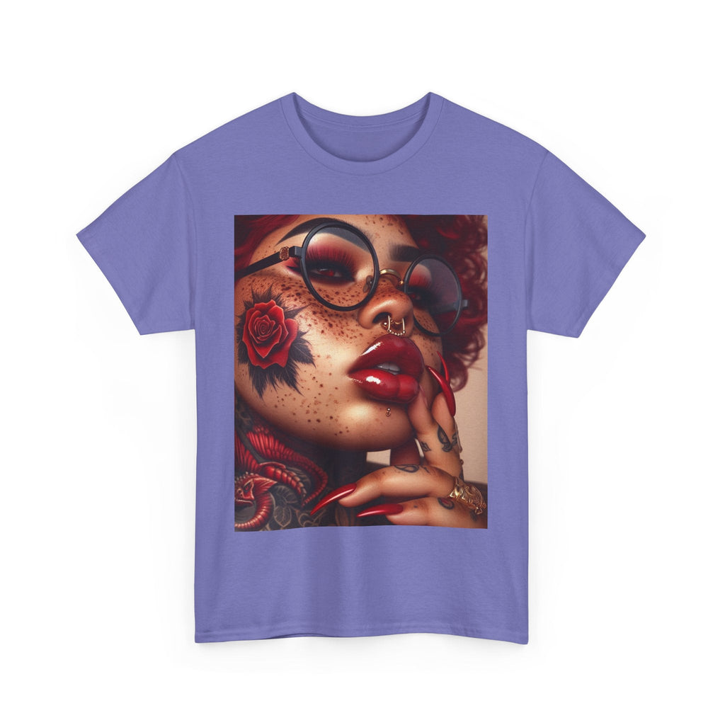 “Code Red” Cotton Graphic Tee