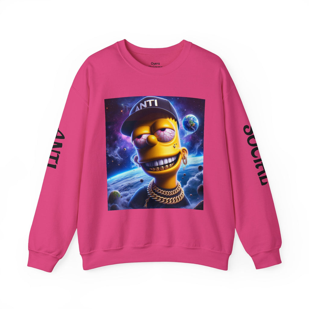 “Anti Social” Heavy Blend™ Crewneck Sweatshirt