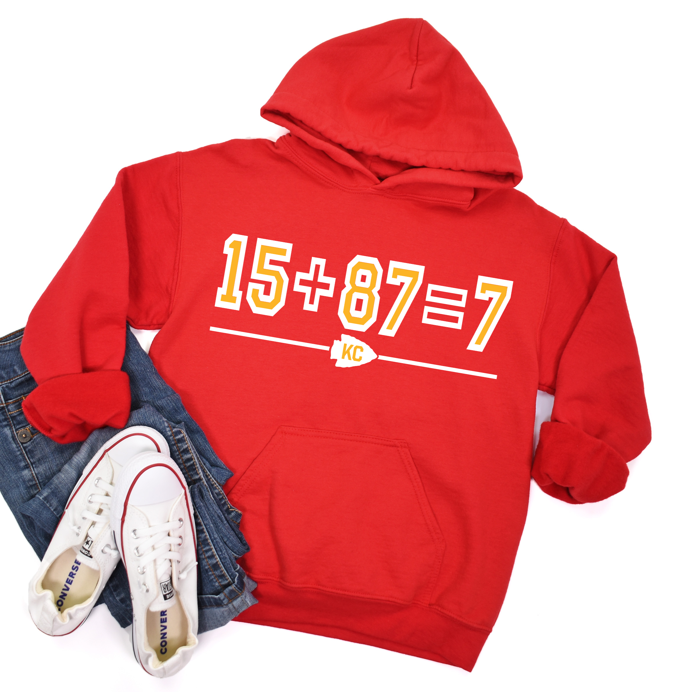 15+87=7 Tee or Sweatshirt Kansas City Kreations