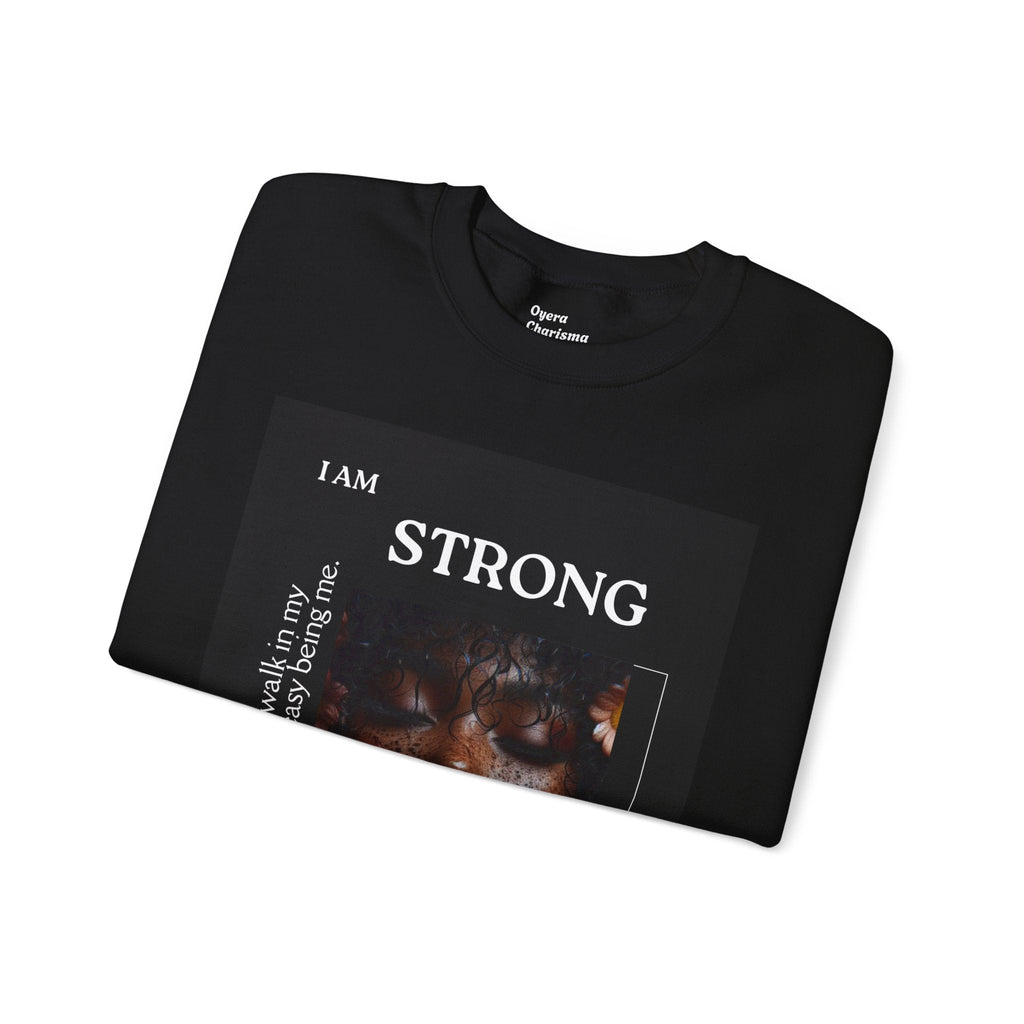 “I Am STRONG” Heavy Blend™ Crewneck