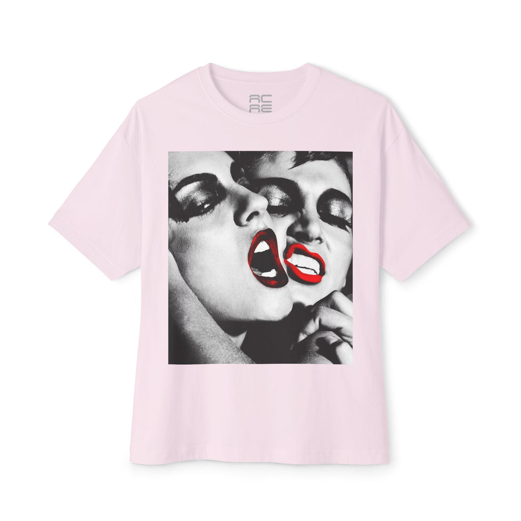 REBEL FEMME PINK Oversized Boxy Tee