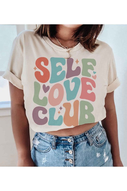 “SELF LOVE CLUB” GRAPHIC TEE
