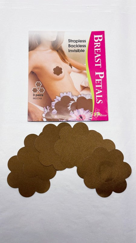 Mocha Nipple Cover Petals