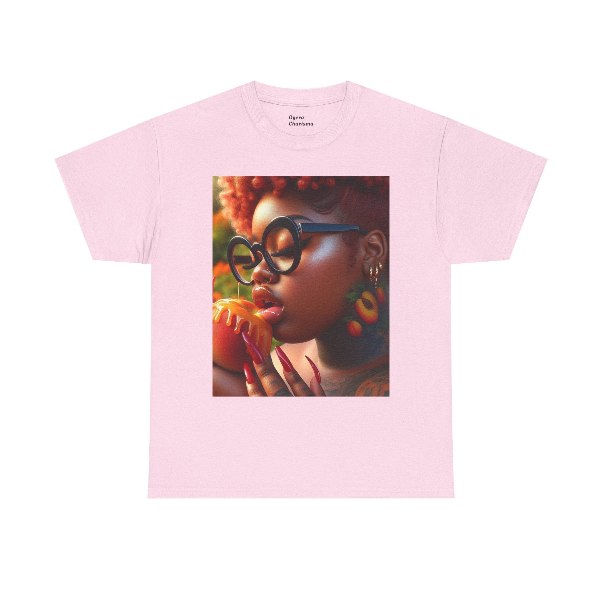 “Georgia Peach” Cotton Graphic Tee