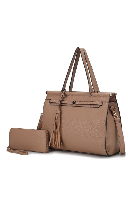 “Shelby” Satchel with Wallet