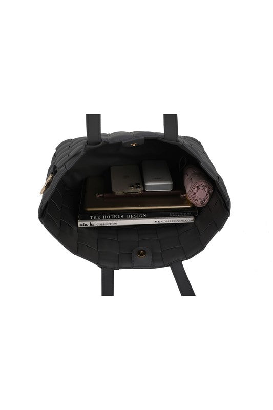 “Binalina” Rowan Woven Tote Bag