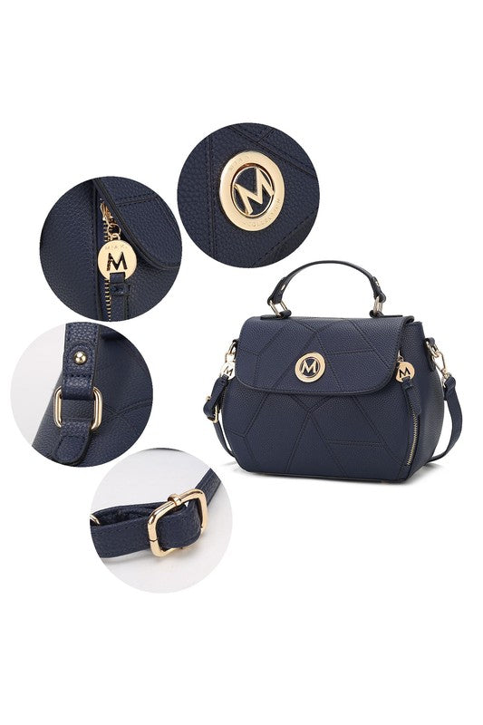 “Clementine” Satchel Bag