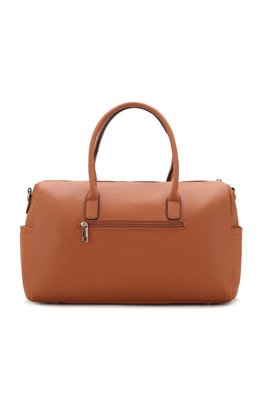 “Luana” Quilted Duffle Bag