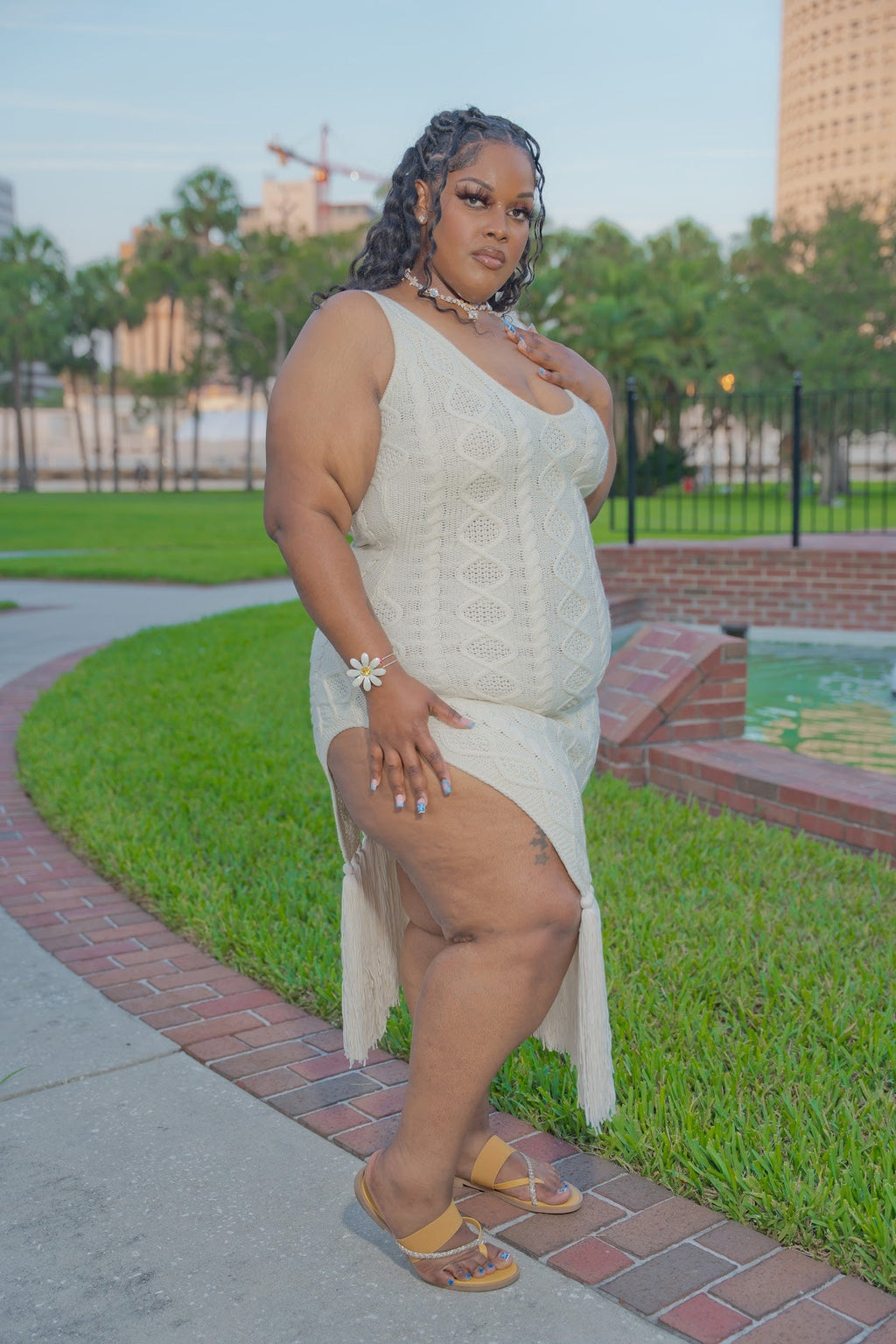 Honesty Fringe Dress