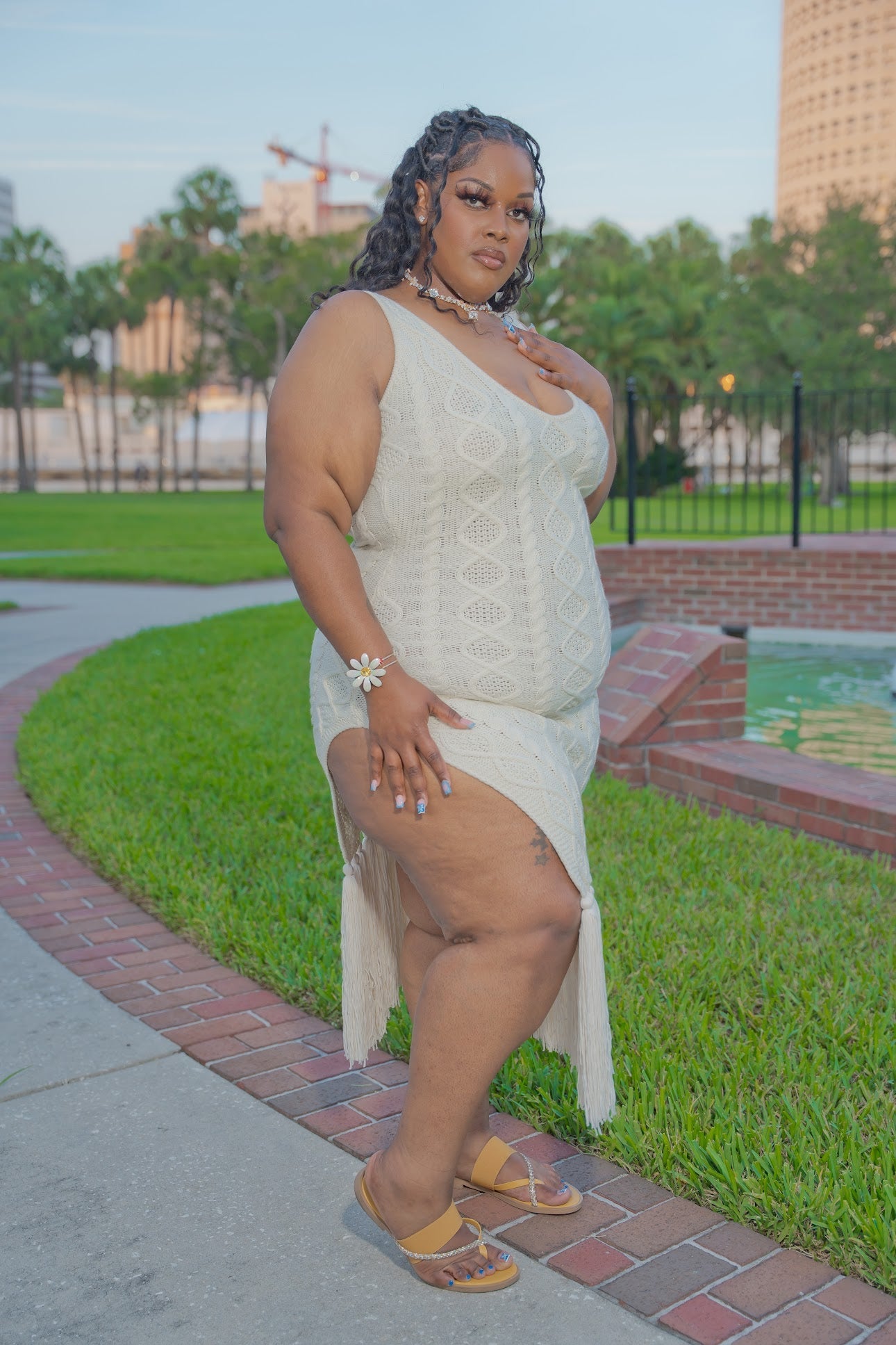 Honesty Fringe Dress