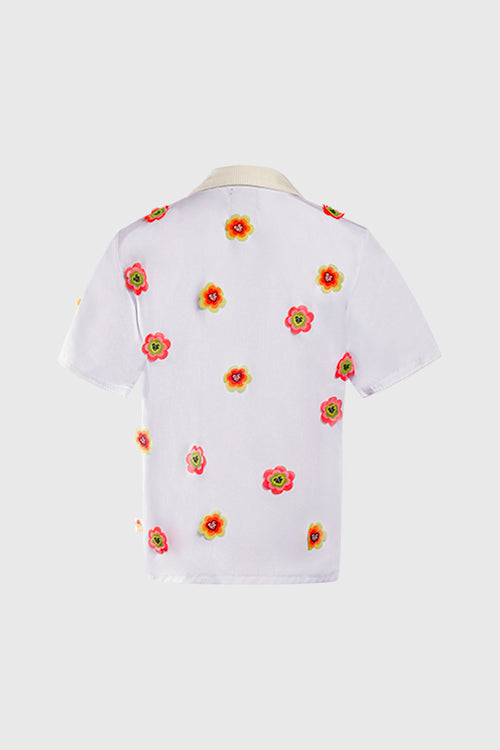 7eventies Flowers Button Up Shirt