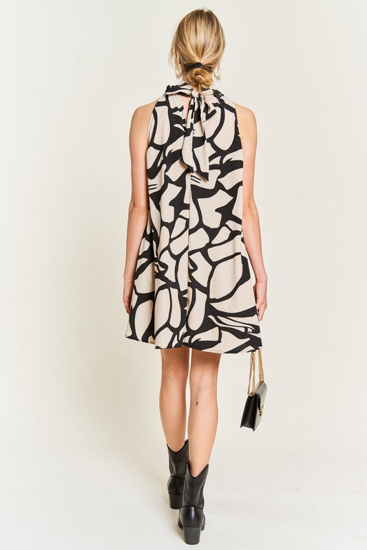 “Resort Vibes” Halter Sundress