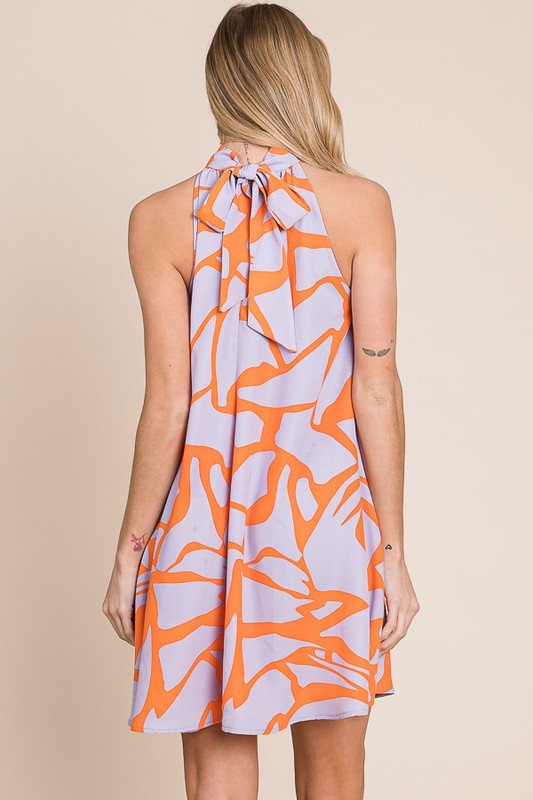 “Resort Vibes” Halter Sundress
