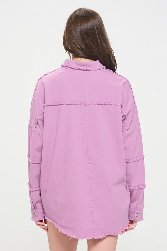 “Girl Scoutz” Button Down Top