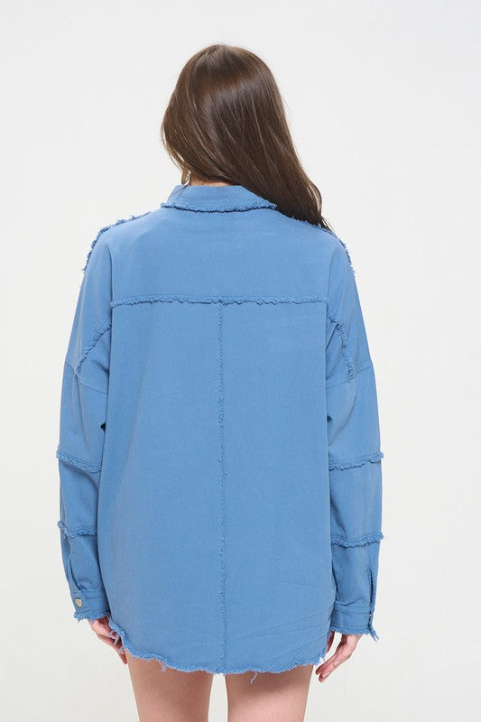 “Girl Scoutz” Button Down Top