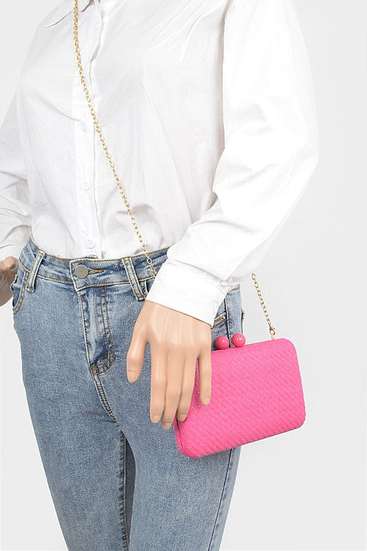 “Flirty Girl” Box Clutch