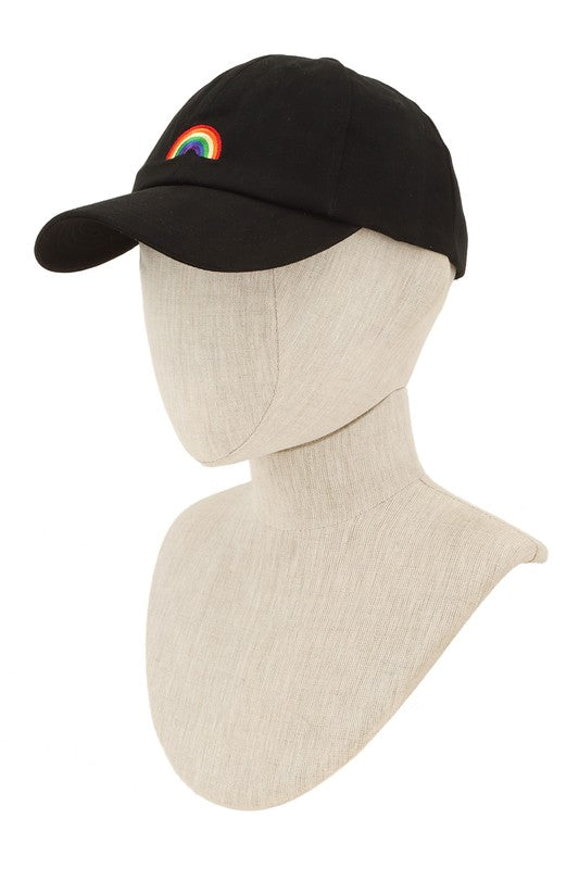 “Rainbow Love” Cotton Cap