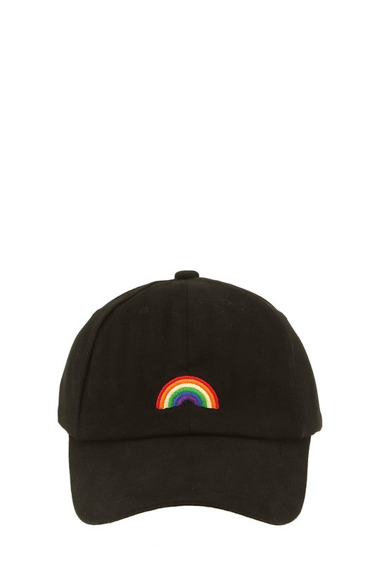 “Rainbow Love” Cotton Cap