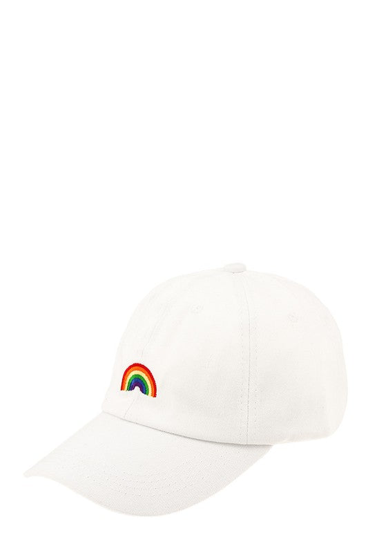 “Rainbow Love” Cotton Cap