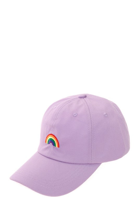 “Rainbow Love” Cotton Cap