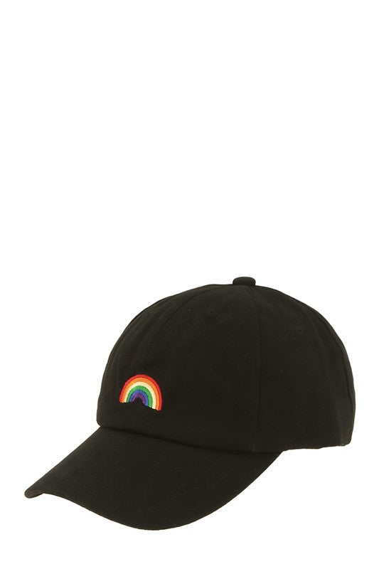 “Rainbow Love” Cotton Cap